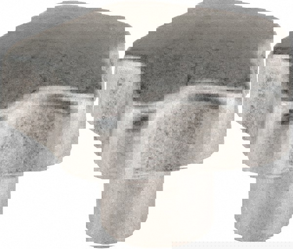 Lobed Knob: 70 mm Head Dia, 5 Points, Aluminum